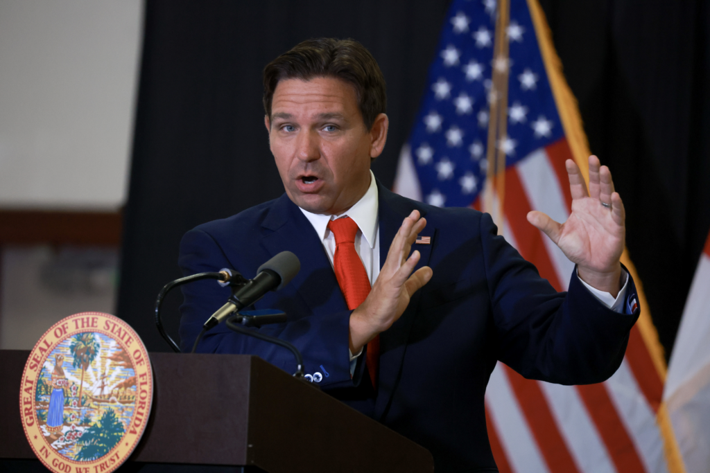 Ron DeSantis announces tax changes